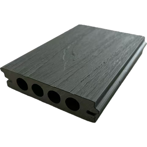 Round Hole Co-Extruded Seamless Decking WJGF-008