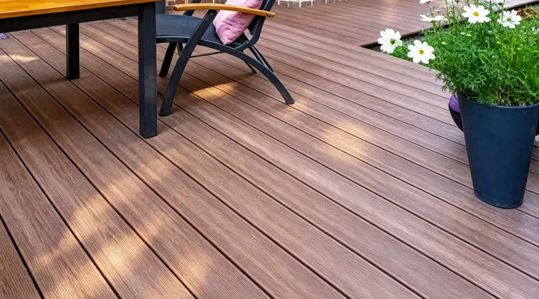 WPC Round-Hole Decking